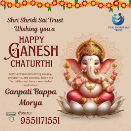 Celebrating Ganesh Chaturthi with Shri Shirdi Sai Trust
