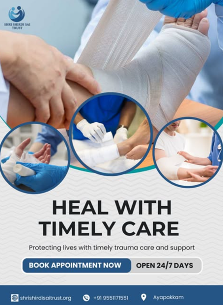 Shri Shirdi Sai Trust – Healing Lives with Timely Trauma Care