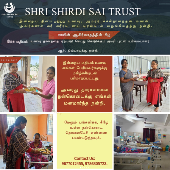 Shri Shirdi Sai Trust – Spreading Warmth Through Every Meal