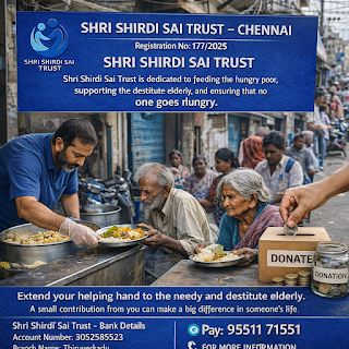 Serving Humanity with Love – Shri Shirdi Sai Trust, Chennai
