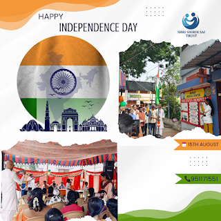 Independence Day Celebration with Shri Shirdi Sai Trust